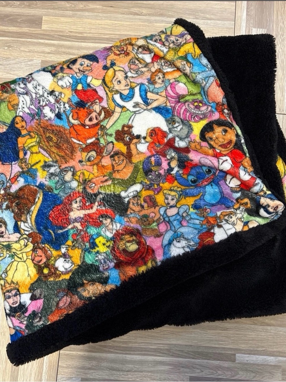 Wild Rich Kids character sketch blanket